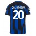 Inter Milan Hakan Calhanoglu #20 Hjemmedrakt 2023-24 Kortermet